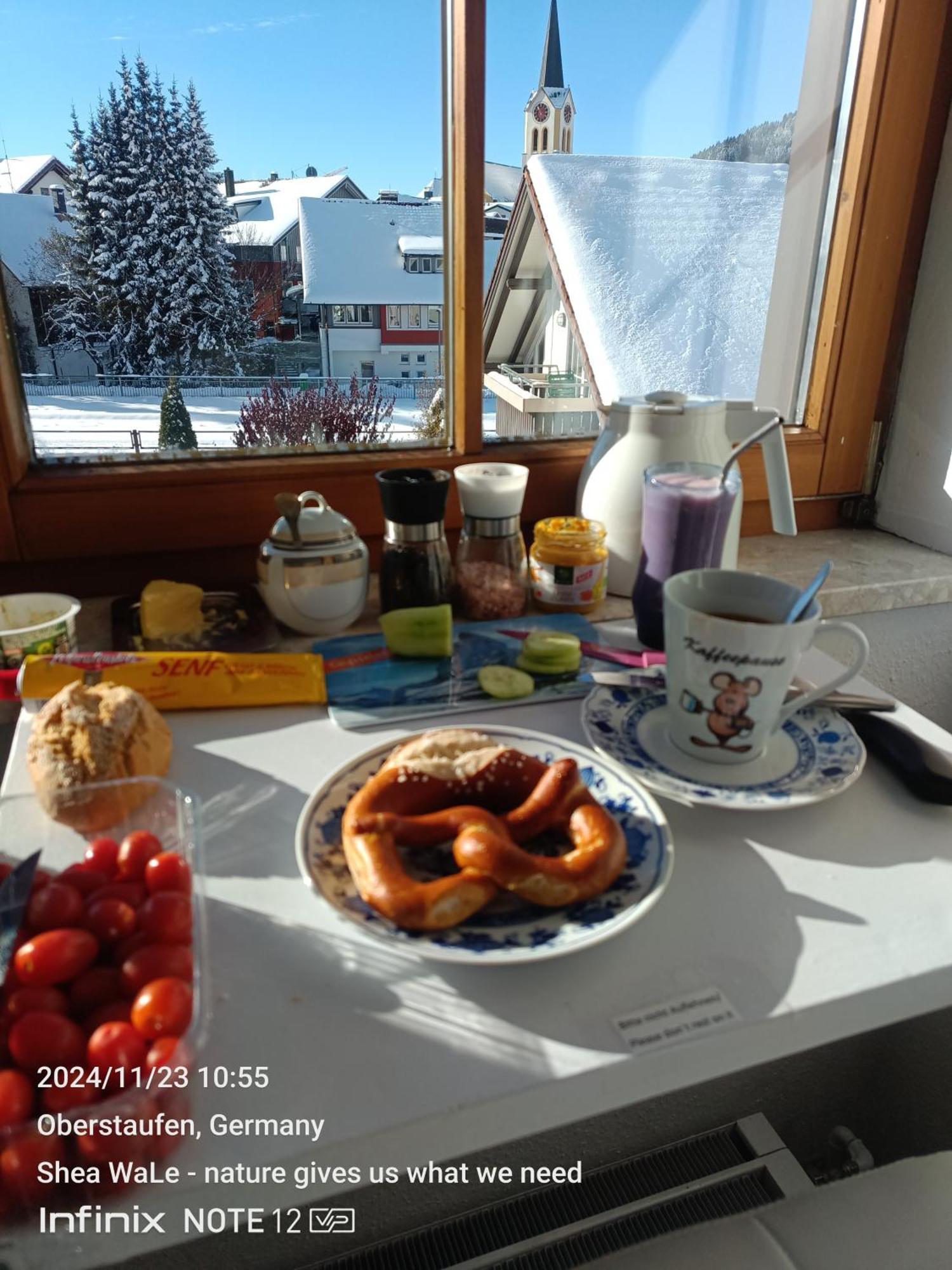 Allgaeu Vibes - Fusslaeufige Erreichbarkeit Vom Bahnhof, Mit Aussicht, Wettergeschuetzter Balkon Oberstaufen Exterior foto
